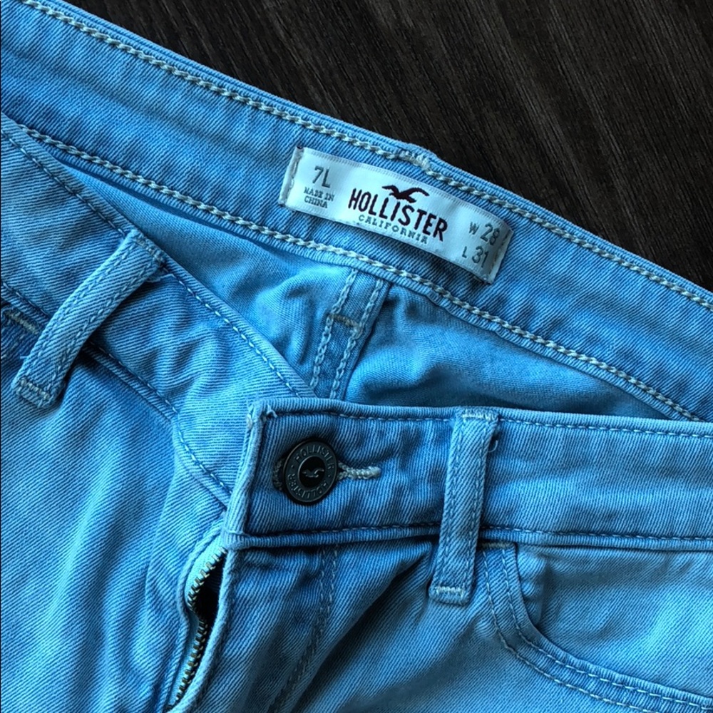 Hollister Jeggings light blue wash
